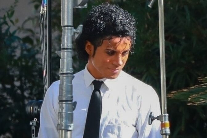 Jaafar Jackson som Michael i kommande filmen