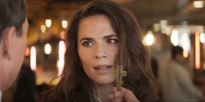 Hayley Atwell som den nye rekrutterte Grace i "Mission: Impossible - Dead Reckoning".