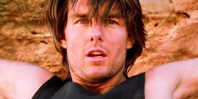 Tom Cruise henger løst.