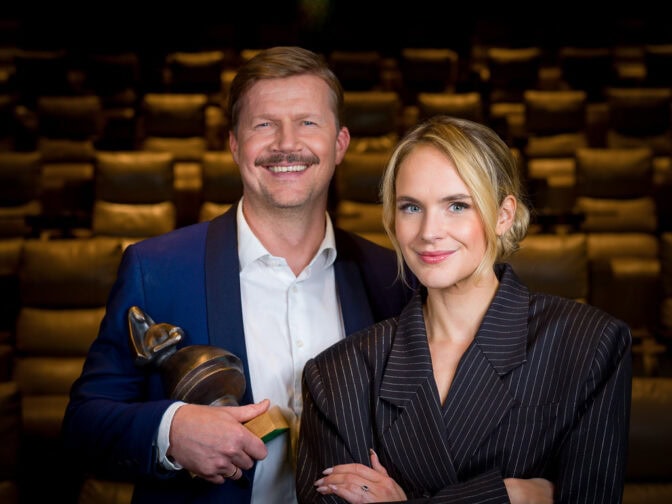 Amanda 2025: Vegard Larsen & Linnéa Myhre (Foto: Odd Thygesen).