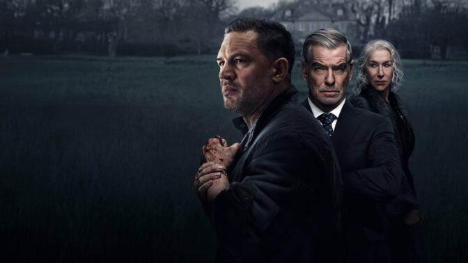 Tom Hardy, Pierce Brosnan og Helen Mirren er perfekte gangstere i den nye "MobLand".