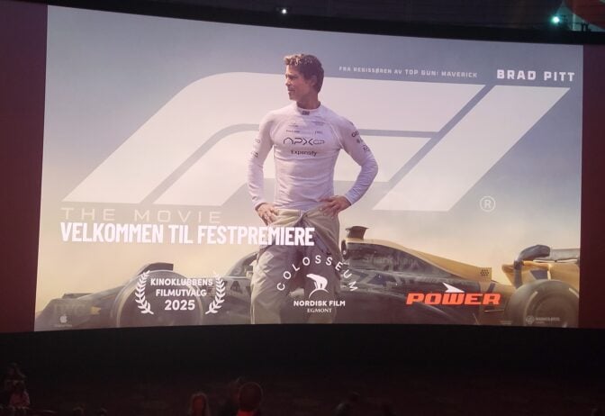 Klart for premiere i storsalen! Foto: Torbjørn Andersen