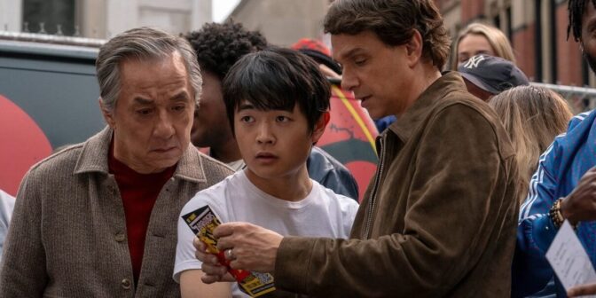Jackie Chan, Ben Wang og Ralph Macchio i "Karate Kid: Legends"