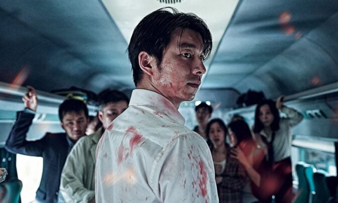 En scene fra "Train to Busan"