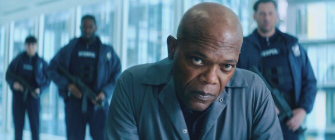Sam Jackson i "The Hitman's Bodyguard" fra 2017.