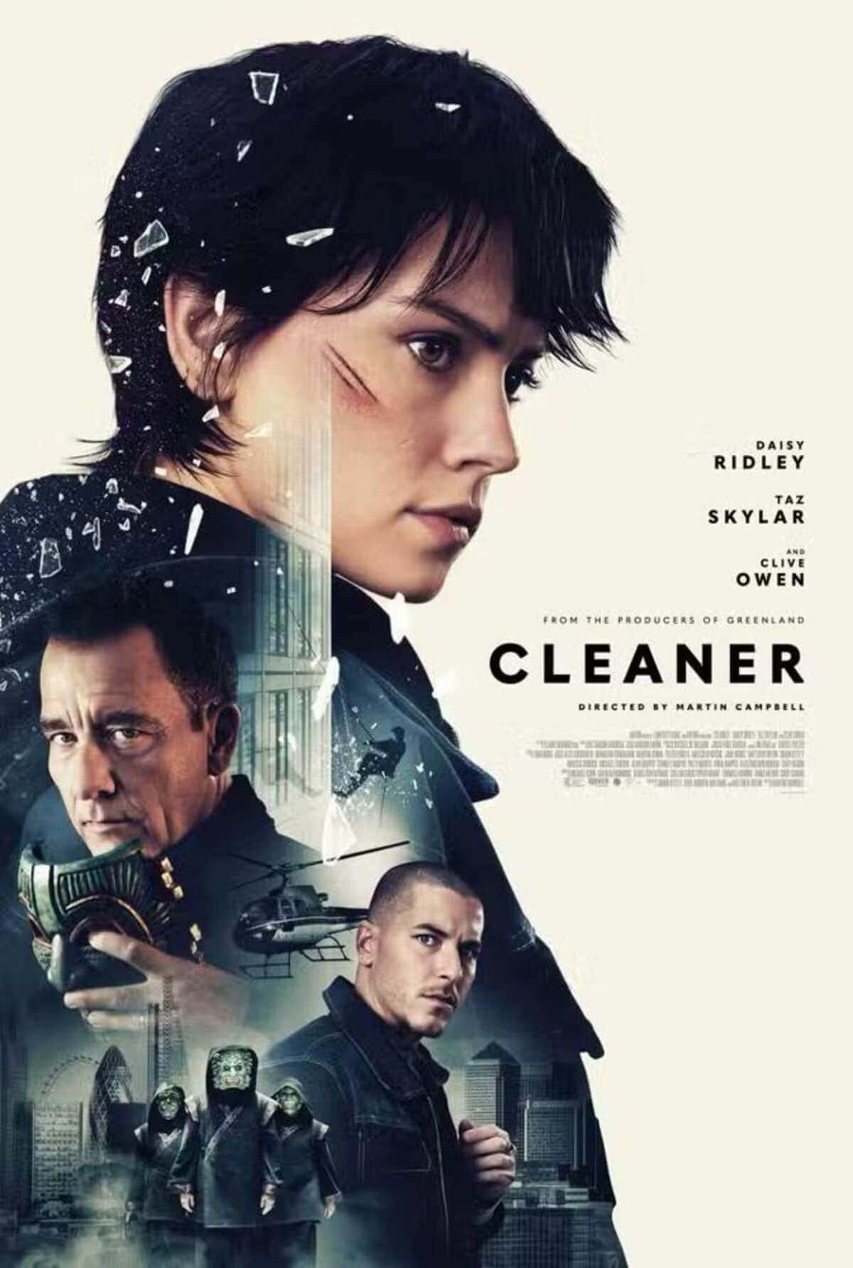 «Cleaner»: Daisy Ridley redder nesten forsøket på britisk «Die Hard»