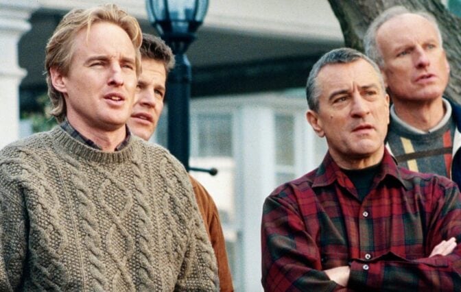 Owen Wilson med Robert De Niro i den første «Meet the Parents»