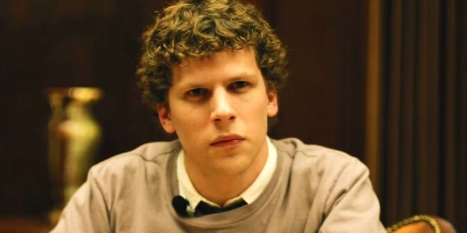 Jesse Eisenberg som Mark Zuckerberg i "The Social Network"
