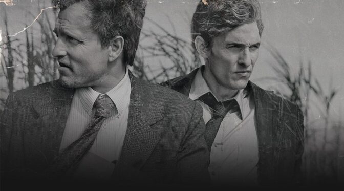 Woody Harrelson og Matthew McConaughey som Marty Hart og Rust Cohle i "True Detective".