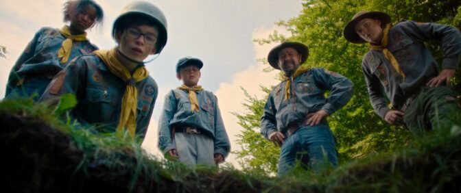 Scene fra «Grevlingene».