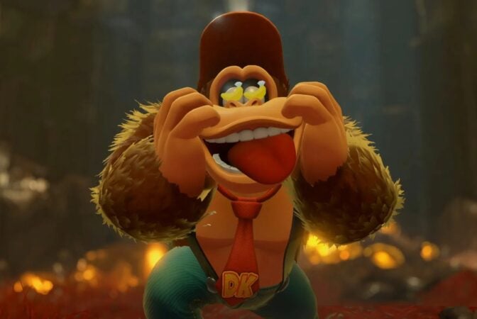 Spillanmeldernes holdning til "Donkey Kong: Bananza" oppsummert i ett bilde.