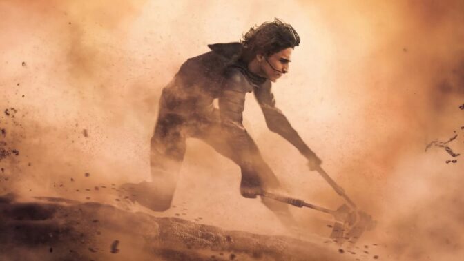 Dette er ikke et bilde fra "Dune: Del tre".