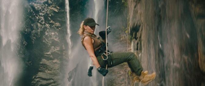 Scarlett Johansson spiller Zora Bennett i Jurassic World: Rebirth. Foto: United International Pictures