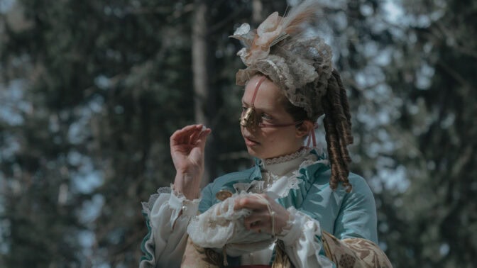 Lea Myren i en scene fra filmen. Foto: Lukasz Bak