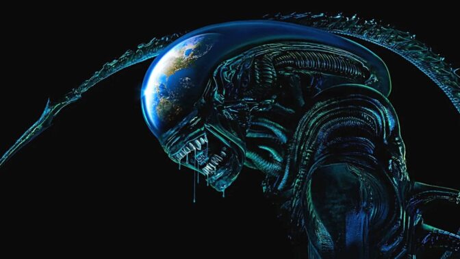 Alien er en skummel jævel.