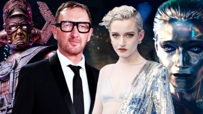 Ralph Ineson og Julia Garner danner et intergalaktisk kraftsenter i "De fantastiske fire: Første steg".