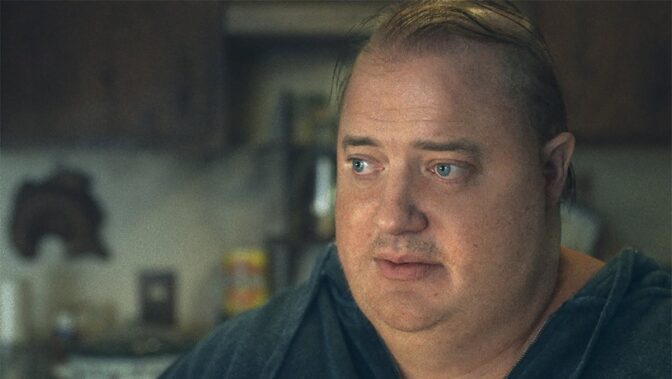 Brendan Fraser i "The Whale".