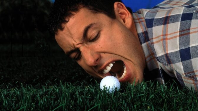 Adam Sandler i "Happy Gilmore"