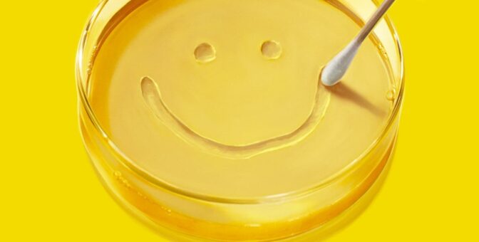 Smil og vær glad!