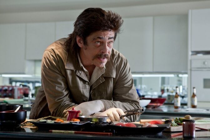 Benicio del Toro i sitt siste Oliver Stone-samarbeid - "Savages".