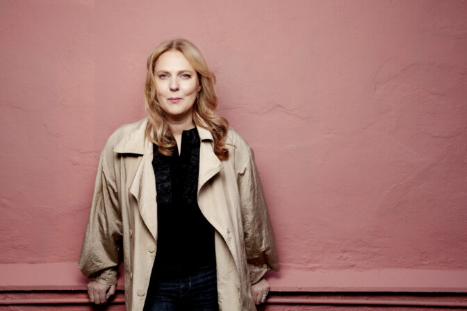 Margreth Olin hyller Joachim Trier. 