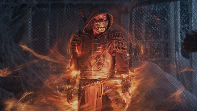 Johnny Cage tok ferie – så nå er det Scorpion som må skape strandstemning.