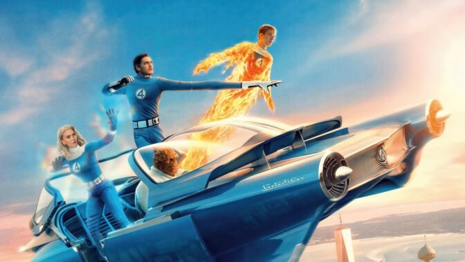 Fantastic Four flyr høyt (men ikke så høyt).