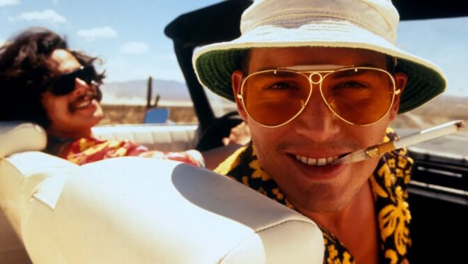 Johnny Depp er Hunter S. Thompson.