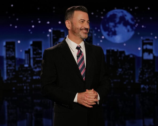 Jimmy Kimmel har grunn til å være glad.