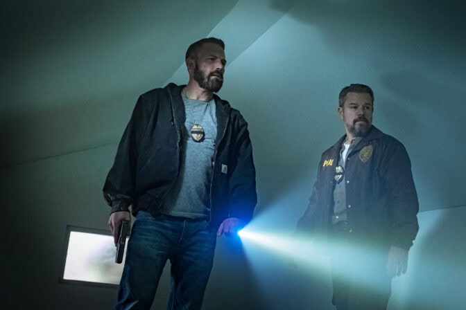 Affleck og Damon i en politithriller. Foto: Netflix