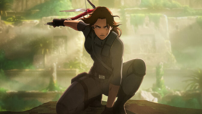 Tomb Raider: Legend of Lara Croft hadde premiere på Netflix i 2024.