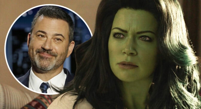 She-Hulk og Kimmel.