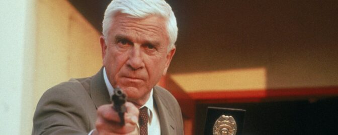 Leslie Nielsen, "Mannen med den nakne pistol"