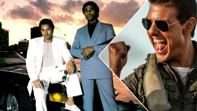 "Miami Vice" og Tompa Cruise i "Top Gun": Maverick"