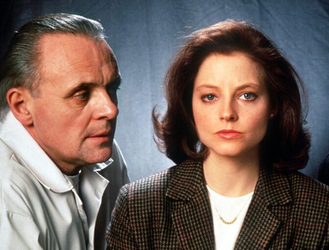 Anthony Hopkins og Jodie Foster i den klassiske "Nattsvermeren" fra 1991.
