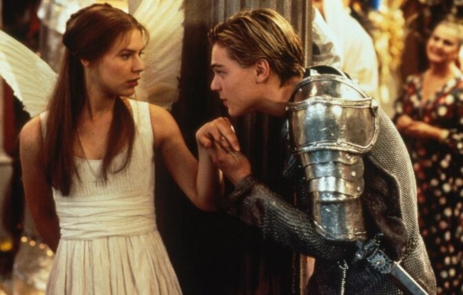 Leonardo Dicapio og Claire Danes i "Romeo Julia