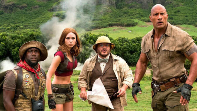 Gjengen fra originalfilmen "Jumanji: Welcome to the Jungle"