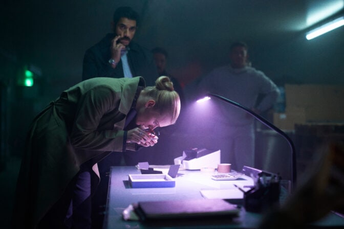 Clara Dessau i hovedrollen som Sara i "Legenden". © Nikolaj Thaning Rentzmann, Netflix