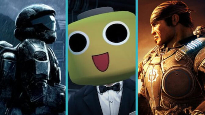 "Halo 3: ODST", "Dead Rising" og "Gears of War 2".
