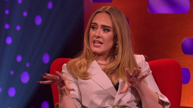 Adele hos Graham Norton.