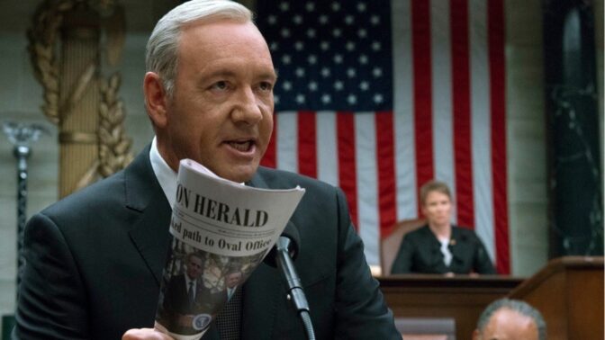 Kevin Spacey. Ikke hjemløs.