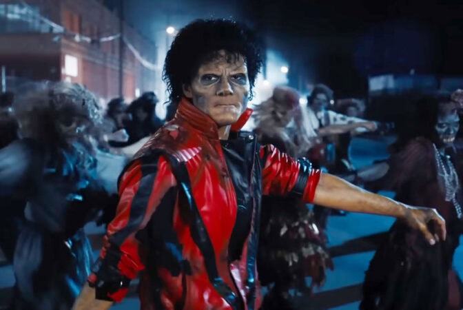 Jaafar Jackson som Michael Jackson i "Michael"