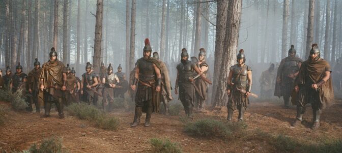 Matt Damon og guttene hans er klare for en tøff hjemreise i "Odysseen".