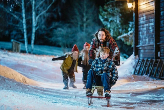 Martin Starr og Townes Bunner i "There´s something in the barn"