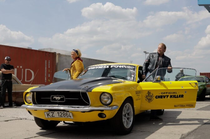 Ida Husøy og Anders Baasmo, her fra "Børning 3". © SF Studios