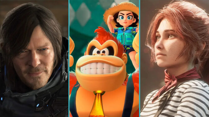 "Death Stranding 2: On the Beach", "Donkey Kong Bananza" og "Clair Obscur: Expedition 33".
