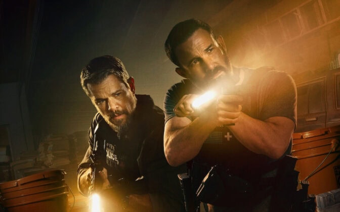 Matt Damon og Ben Affleck i månedens store filmpremiere, "The Rip"