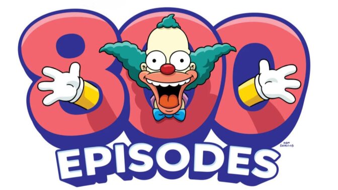 Simpsons feirer 800 episoder.
