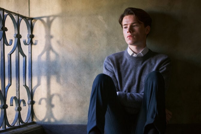 Edvin Rydberg er blant rollebesetningen i norskregisserte «Let it come down» © Robert Eldrim/Netflix