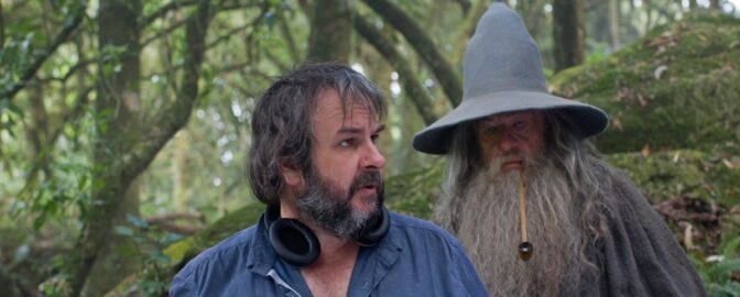 Peter Jackson og Ian McKellen.